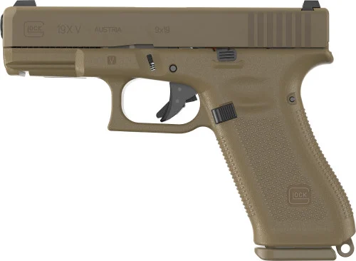 Glock 19X V-Series 9mm FDE Pistol
